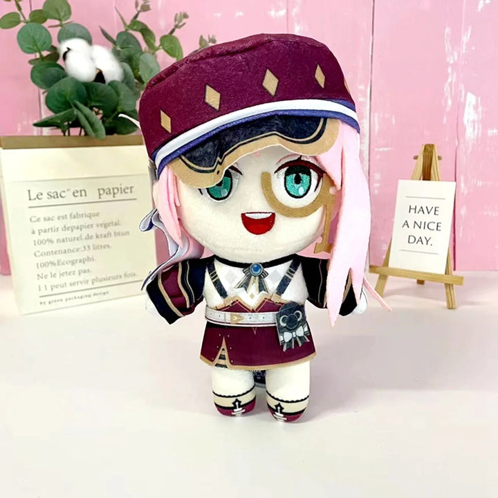 Genshin Impact Plush Dolls Wriothesley Furina Lyney Kaveh Neuvillette Kinich Citlali Kazuha Albedo Tighnari Anime Stuffed Toys