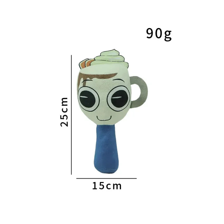 Sprunki Incredibox Plush Toys Sprunky Peluche Plushie Game Cartoon Kids Birthday Stuffed Dolls Christmas Gift Orange Family Box