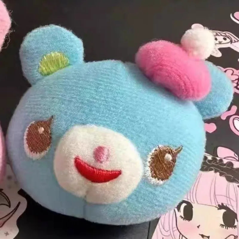 Cute Soft Mezzopiano Cartoon Hair Rope Versatile Student Cartoon Plush Hair Loop Girl Jk Hair Accessories Girl Christmas Gift