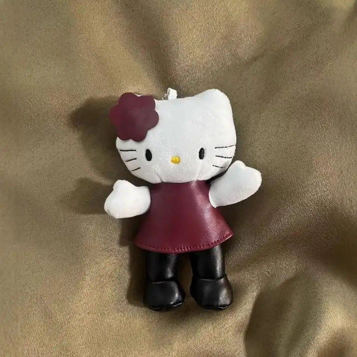 Kawaii Sanrio Hello Kitty Long Legs Plush Toys Kawaii Keychain Cartoon Backpack Pendant Decoration Girl Christmas Creative Gift