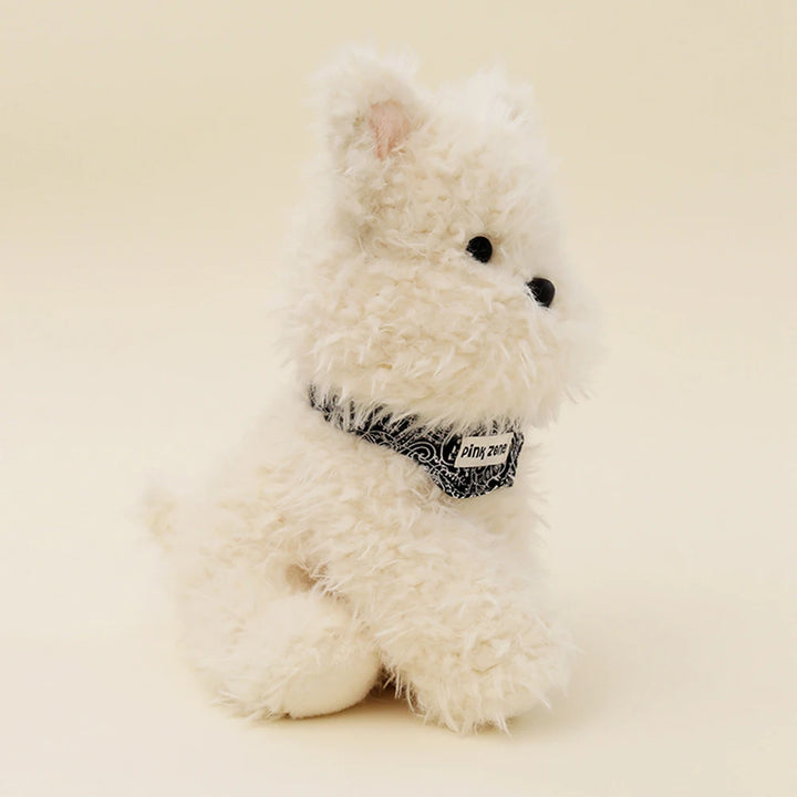 Kawaii 20cm Poodle Stuffed Farm Animal Scottish West Highland Puppy Plush Toys Dotted Dalmatian Dog Soft Dolls Cute Gift Friend