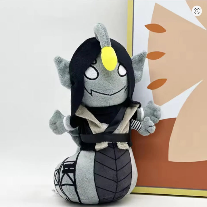 Cartoon 10 Inch Pressure Sebastian Solace Plush Toy Cute Fish Tail Animal Stuffed Doll Gifts Anime Figure Creative Rag Doll