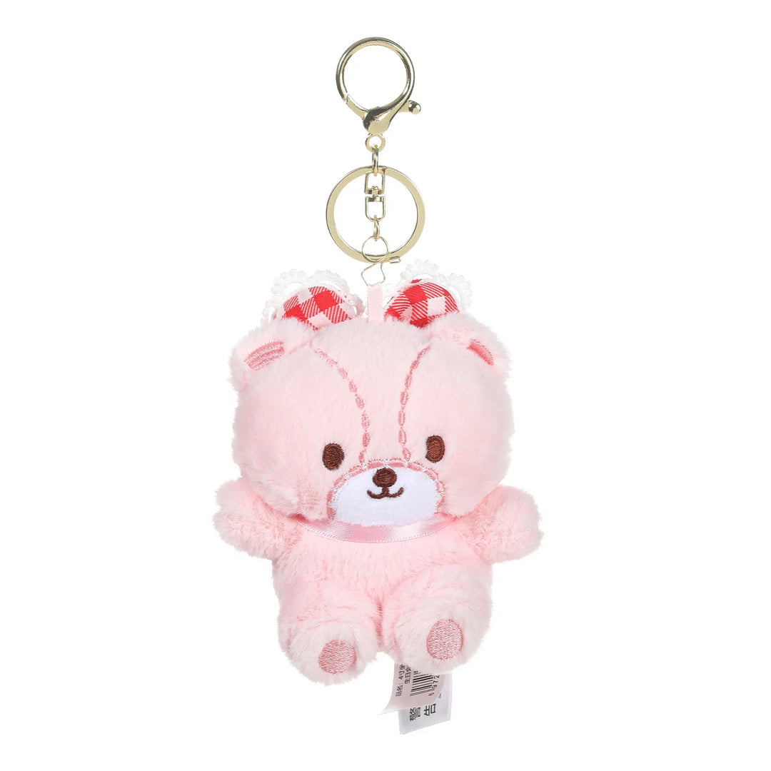 Kawaii Sanrio Hello Kitty Tiny Chum Plush Toys Keychain Cartoon Backpack Pendant Doll Decoration Girls Birthday Creative Gift