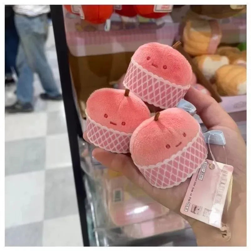 Japanese Cartoon SumikkoGurashis Fruit Series Plush Toys Cute mini Fruit Apple Stuffed Soft Doll Ornaments Kid Birthday Gift