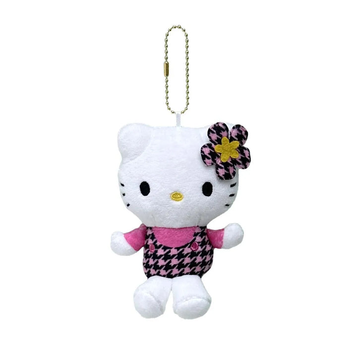 Kawaii Sanrio Hello Kitty Cartoon Cute Plush Toys Keychain Backpack Pendant Doll Accessories Couple Christmas Creative Gifts