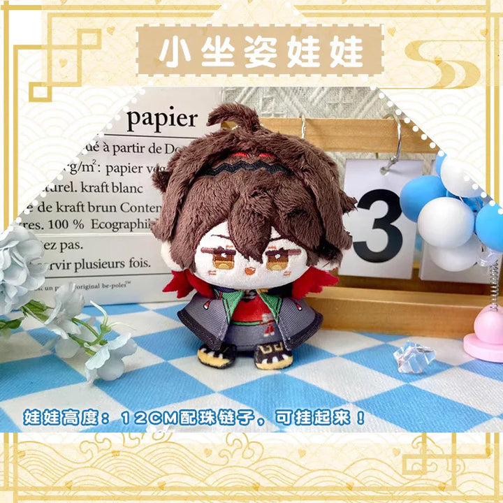 Genshin Impact Plush Toys Gaming Al Haitham Cyno Xiao Baizhu Cartoon Figure Pendant Anime Stuffed Doll Gift For Kids