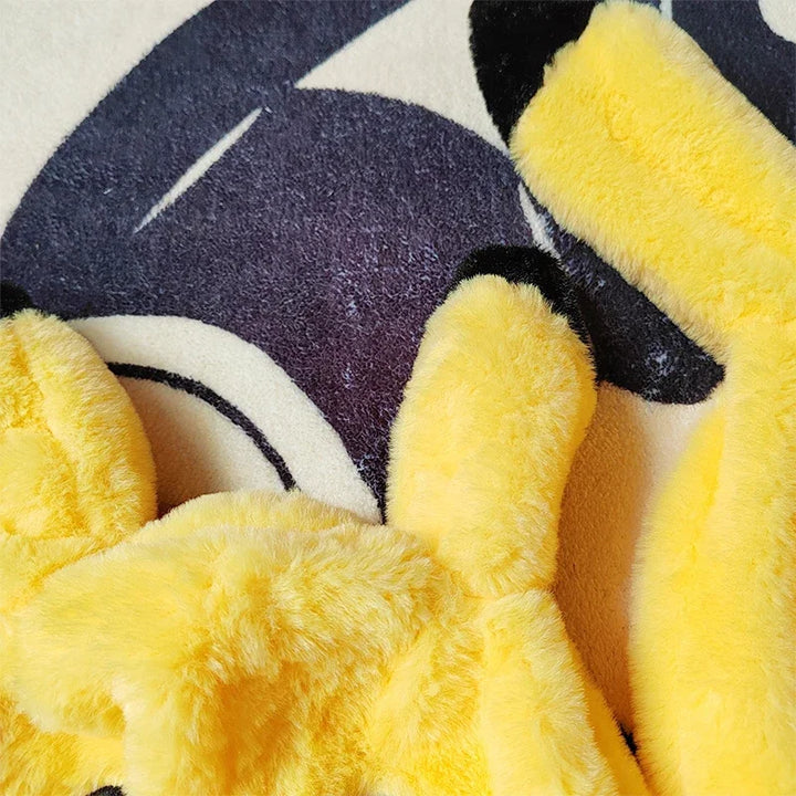 30/80cm Pikachu Huge Pokemon Anime Plush Toys Big Pokémon Plushie Kawaii Semi-finished Leather Holster Pillow Gift for Children