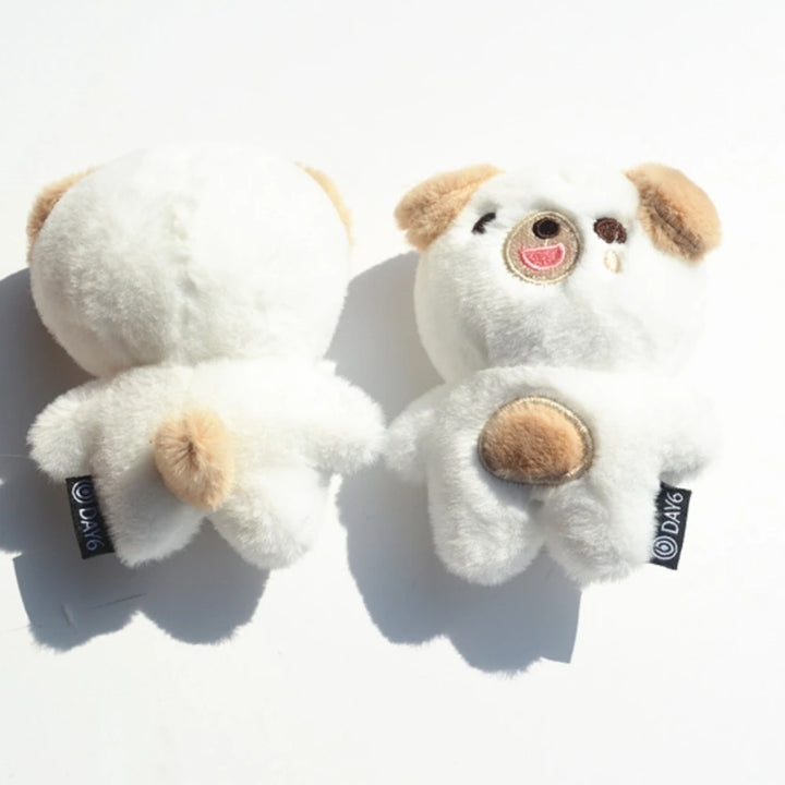 Cute Plush Toy Kpop Day6 Sungjin Wonpil Dowoon Pendant Soft Stuffed Doll Keychain Car Backpack Bag Key Ring Decor Kid Gifts