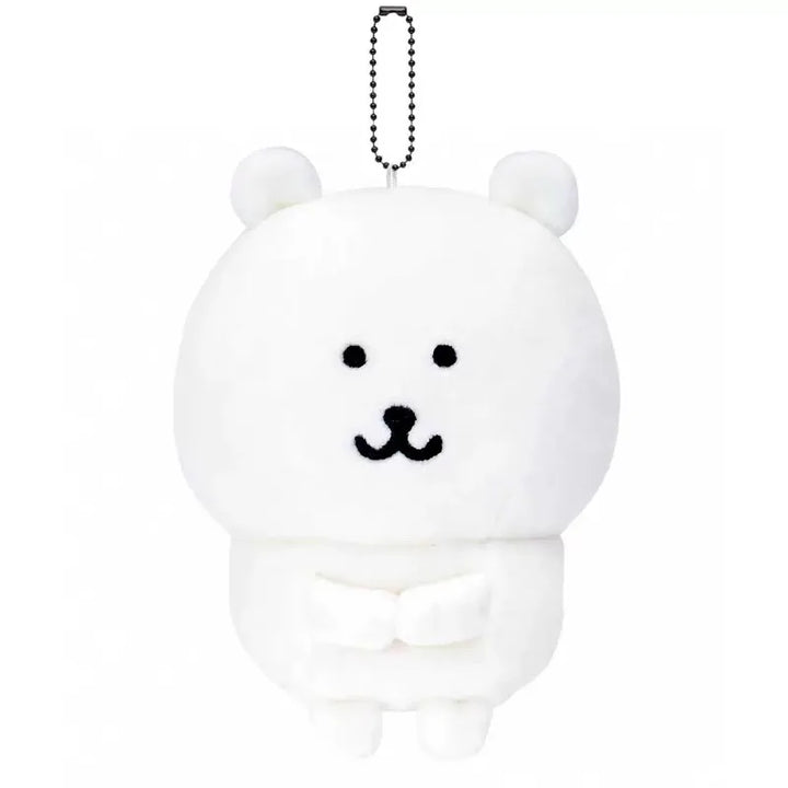 Joke Bear Anime Plush Keychain kawaii Polar bear Plush Doll Christmas dress up Self Deprecating bear Plush Toy Bag Pendant Gift