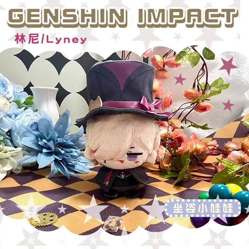Genshin Impact Plush Toys Gaming Al Haitham Cyno Xiao Baizhu Cartoon Figure Pendant Anime Stuffed Doll Gift For Kids