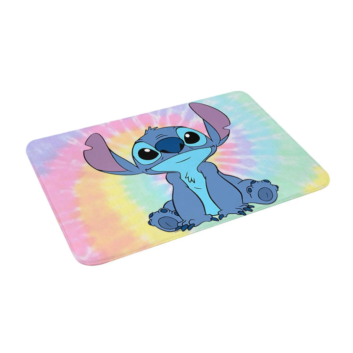 Lilo & Stitch Memory Foam Bath Mat Rug Non-Slip Quick Dry Cute Cartoon Bathroom Floor Rugs Carpet For Kitchen Shower Bath