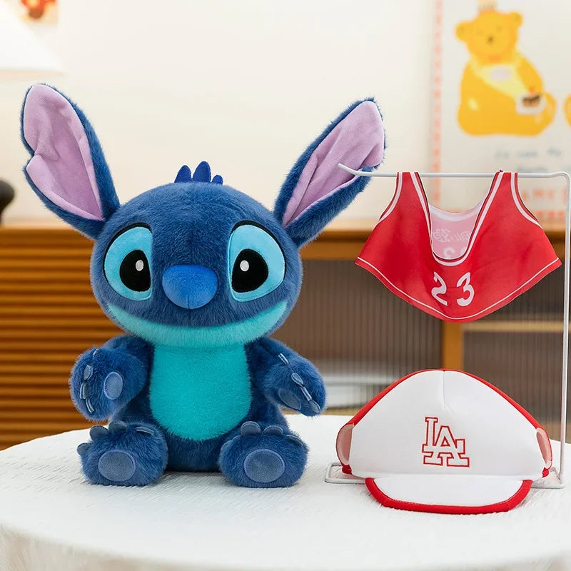 30/40cm Disney Lilo & Stitch Plush Toys Anime Plushie Cartoon Sports Stich Dolls Cute Pillow Stuffed Children's Birthday Gift