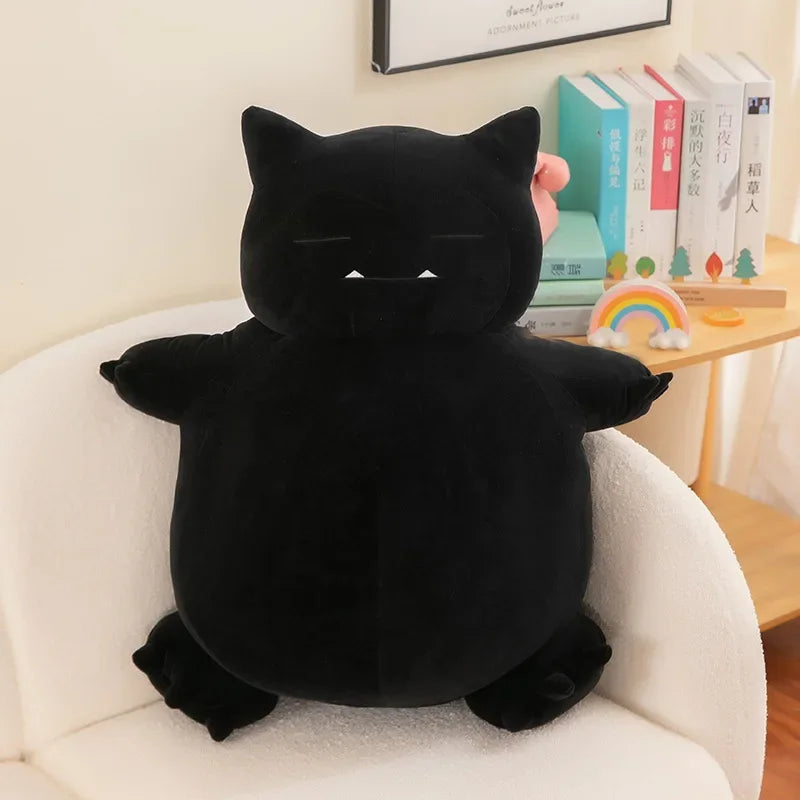 35/45/65cm Diablo Snorlax Pokemon Plush Toys Black Doll Cute Ornament Stuffed Plushie Pillow Pokémon Gift for Children Kawaii