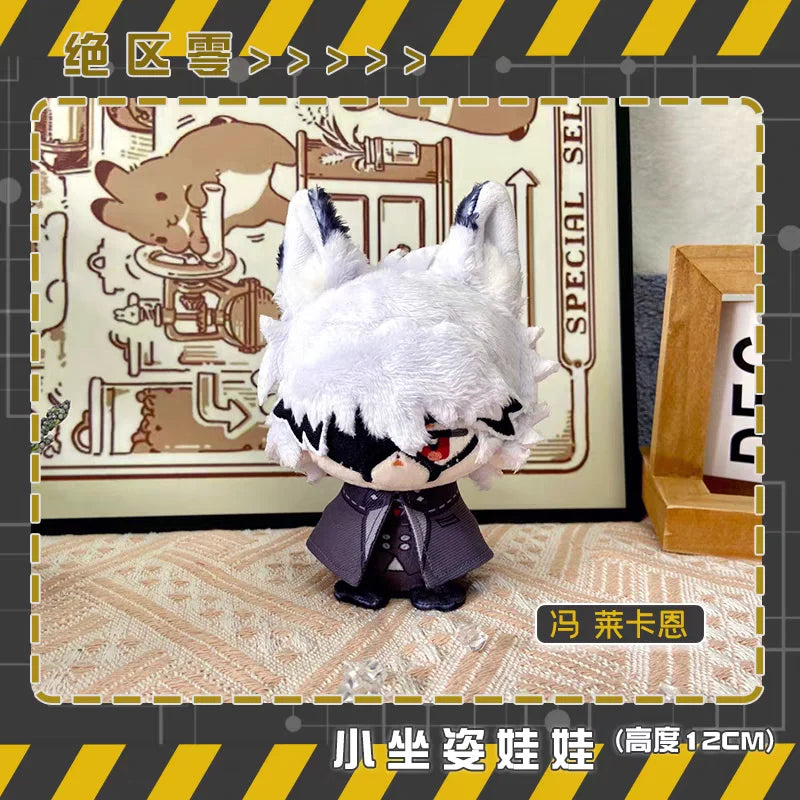 Zenless Zone Zero Plush Dolls Lighter Von Lycaon Billy Backpack Pendant Keychain Cartoon Anime Figure Stuffed Toys