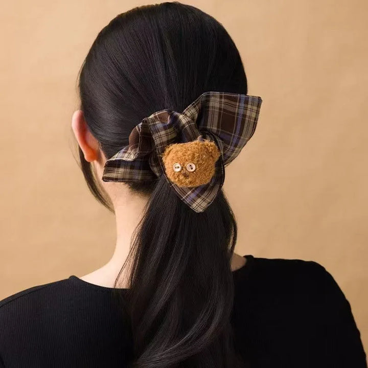 Cute Cartoon Tim Hair Circle Girl Headdress Children Cartoon Cartoon Hair Accessories Plush Doll Decorations Girls Holiday Gift