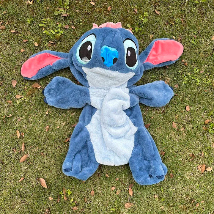 60-120CM Disney Lilo&Stitch Plush Huge Toy Stitch Cake Anime Doll Shell Holster Rabbit Stuffed Plushie Semi Finished Product New