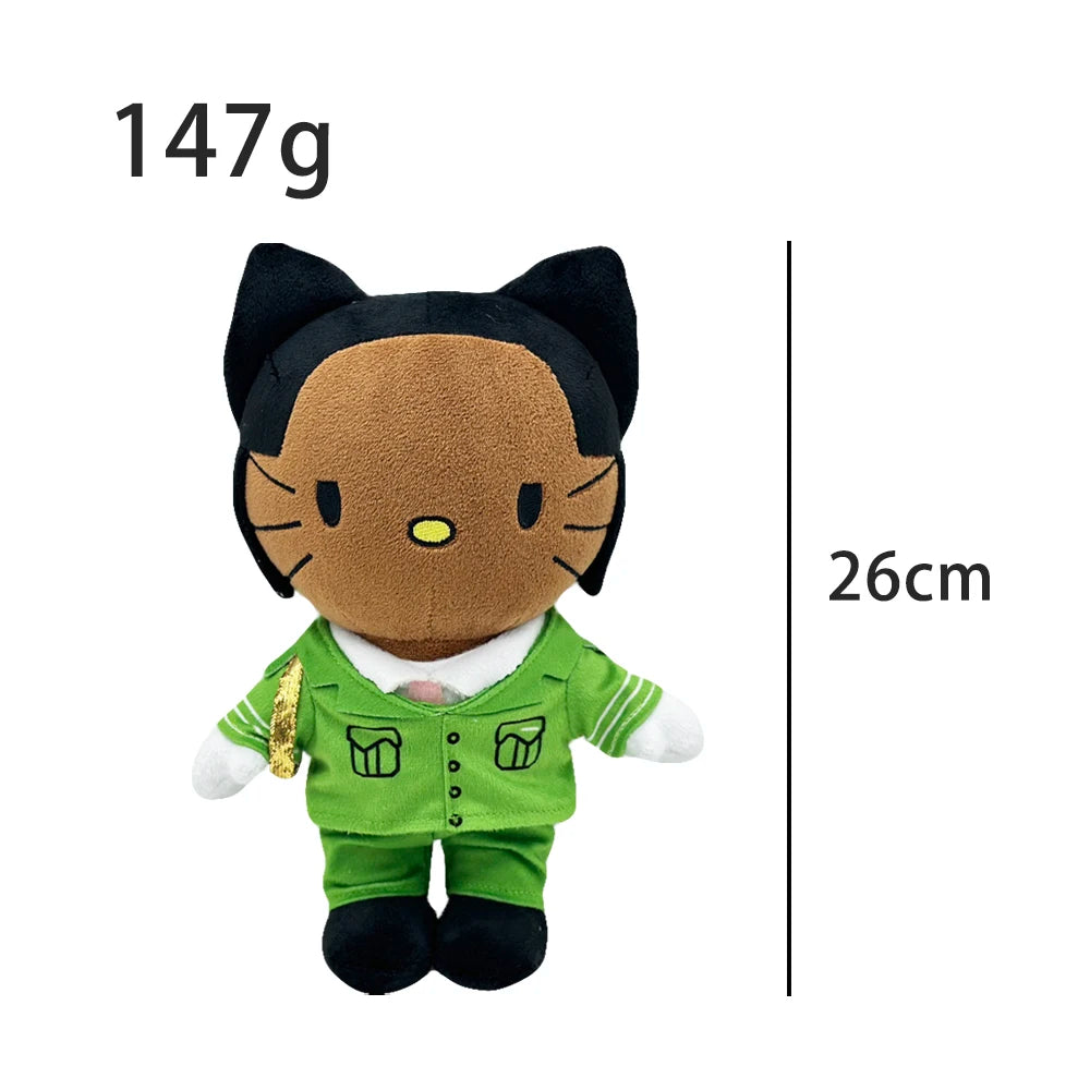 2025 New Hello Kitty Lil peep Kanye Tylerthecreator Plush Toy Doll with Clothes Stuffed Soft Plush Toys Fans Collect Gifts