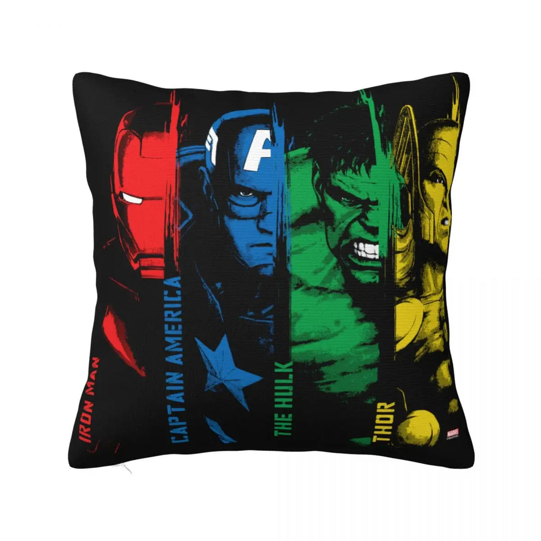 Captain America Avengers Pillowcase Polyester Cushion Cover Decorative Pillow Case Cover Home Wholesale 45X45cm