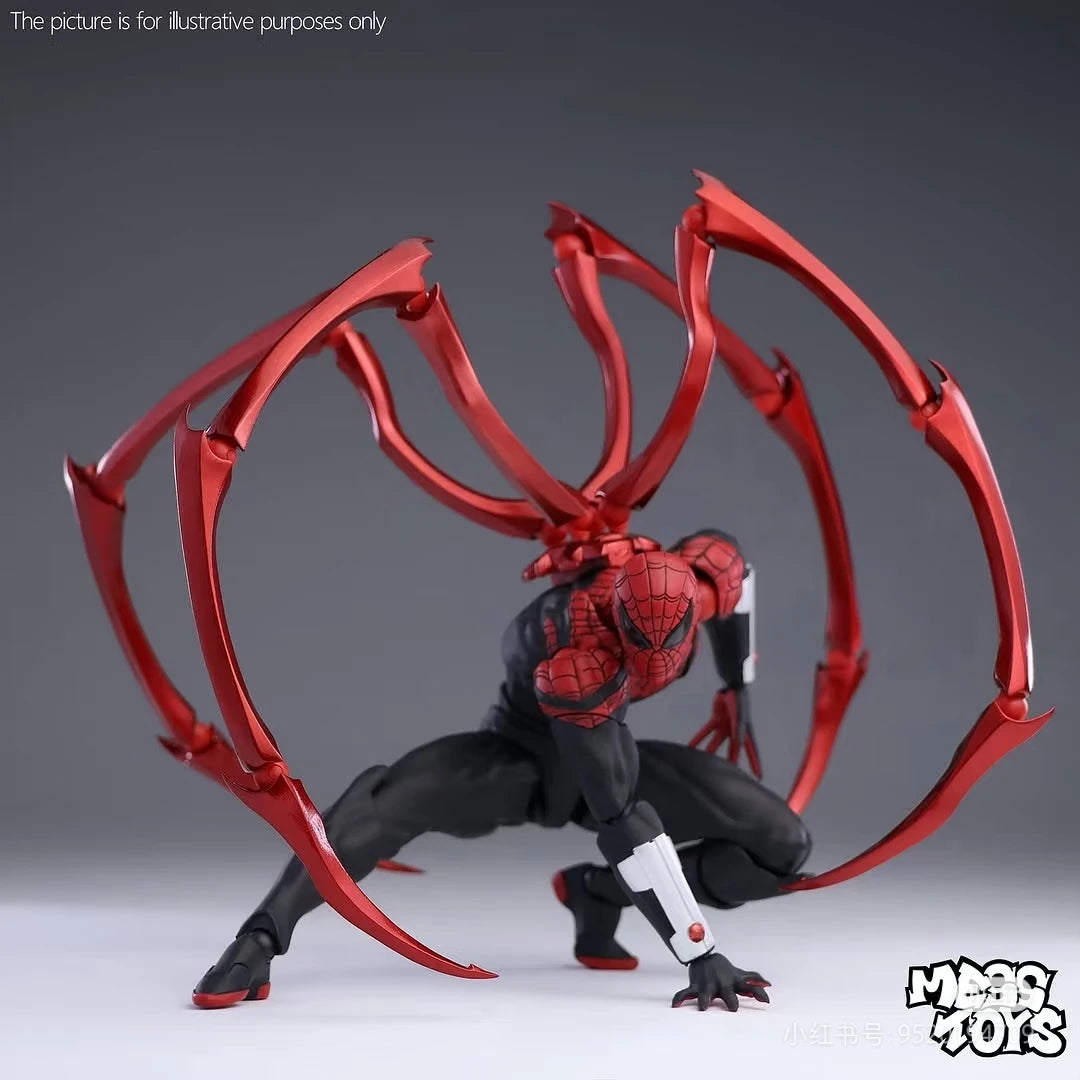New Mess Toys Superior Spider Man Action Figure Octopus Peter Parker Messtoys Spiderman Neighbor Anime Figure Gifts Ct Toy