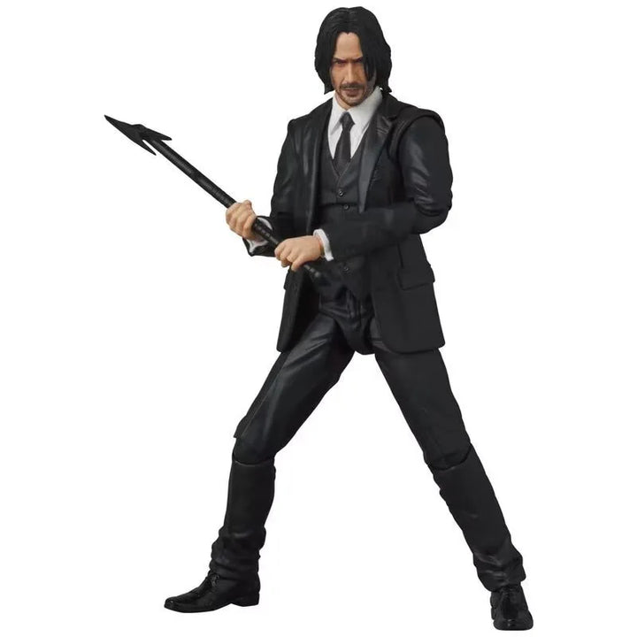 John Wick Action Figure John Wick Chapter 4 Figure Mafex 212 Ko Statue Collection Custom Model Doll Birthday Gift