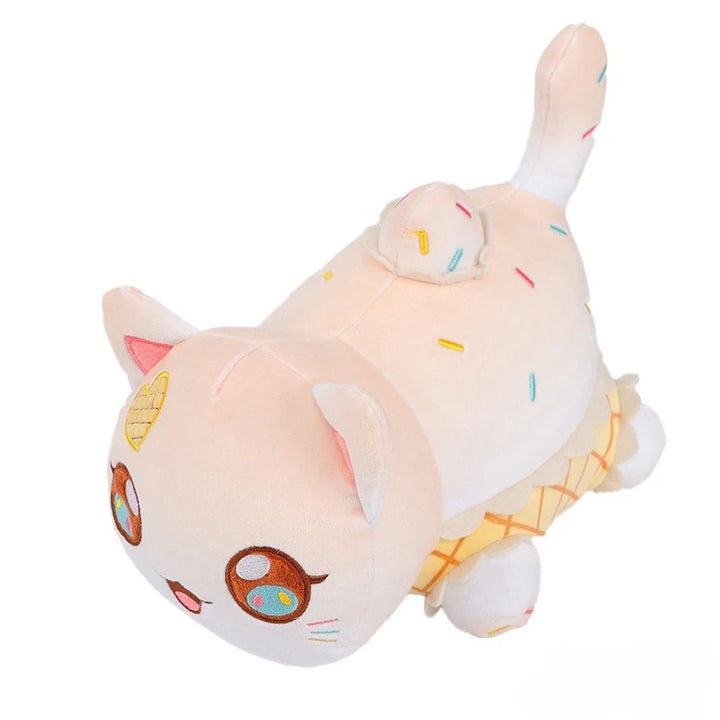 Cute Soft Aphmau Plush Toy Doll Soft Cartoon Pillow Cushion French Fries Coke Burger Children's Companion Doll Christmas Gift