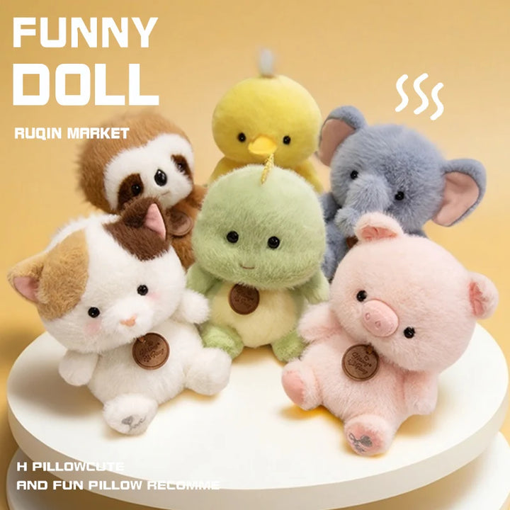 Fragrance Table Companion Plush Toy Soft Animal Series Plush Doll Comes With Fragrance Office decoration Accompanying Doll Gift