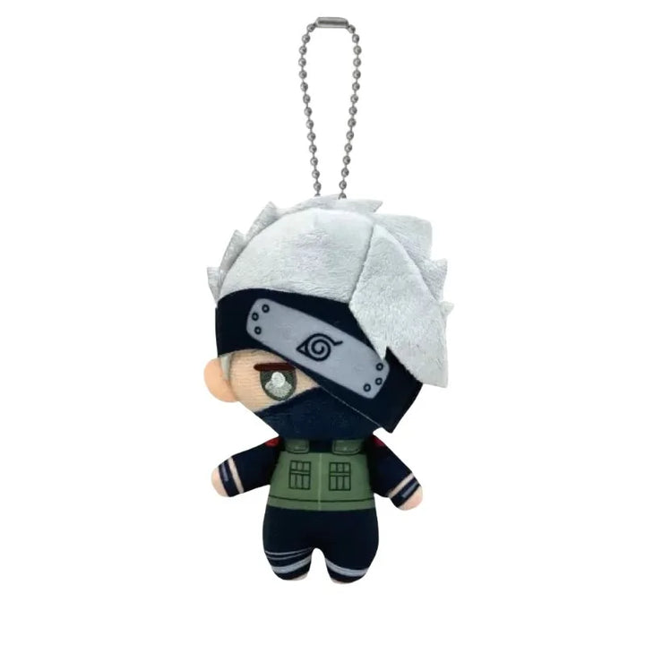 Naruto Uzumaki Hatake Kakashi Gaara Uchiha Itachi Mini Plush Pendant Role Playing Keychain Backpack Decoration Stuffed Toy Doll