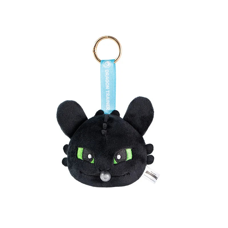 Kawaii Cartoon Night Fury Toothless Plush Toys Bubble Blowing Keychain Creative Boys and Girls Birthday Gifts Anime Peripherals