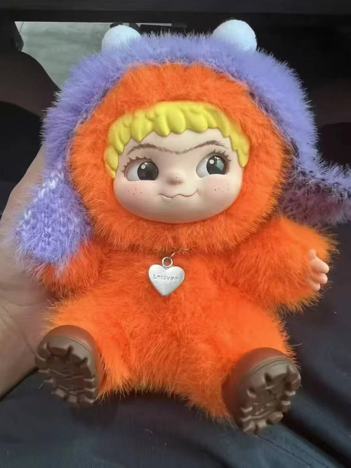 New WAKUKU Trendy Party Series Blind Box Handmade Plush Doll - Mystery Gift for Hair Fashion Lovers Vinyl Face Collectible Toy