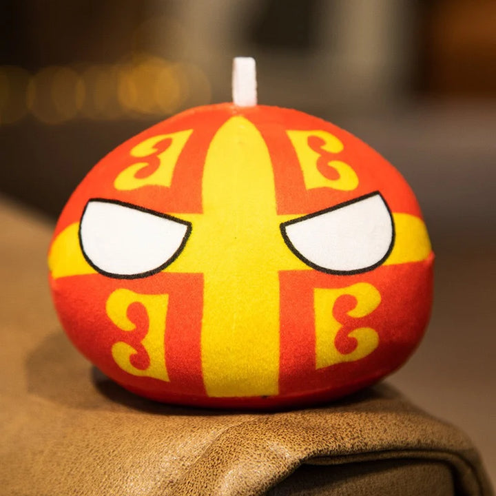 70 styles 10cm Country Ball Plush Toys Polandball Pendant Country Balls Countryball Stuffed Doll Christmas Gifts for Kids