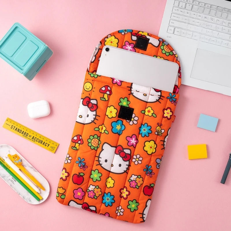 Anime Snoopy Hello Kitty Tablet Computer Bag 16 Inches Notebook Storage Bag Kawaii Casual Shockproof Ipad Sleeve Bag Gifts
