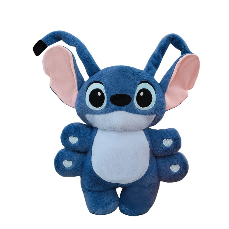 25-65cm Disney Lilo and Stitch Plush Toys Anime Plushie Cartoon Long Hand Stich Dolls Kawaii Pillow Stuffed Kids Birthday Gifts