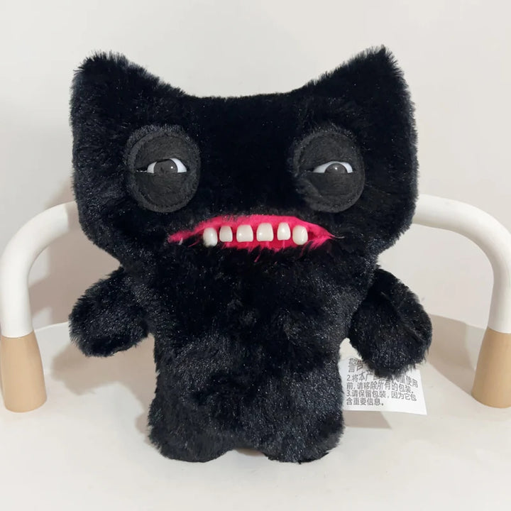 22cm Big Teeth Funny Ugly Monster Plush Doll  Cute Tooth Monster Doll Trendy Play Doll Collect Gift