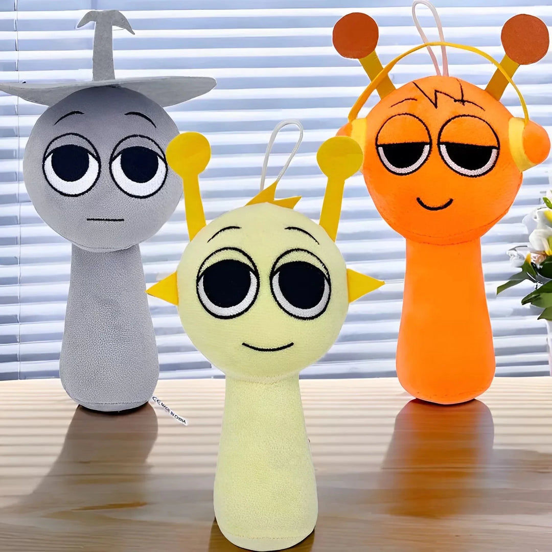 Sprunki Plush Toys Sprunki Plushie Doll Singers Oren Wenda Game Cartoon Stuffed Pillow Kids Birthday Christmas Gifts