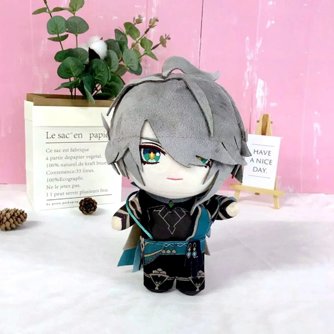 Genshin Impact Plush Dolls Wriothesley Furina Lyney Kaveh Neuvillette Kinich Citlali Kazuha Albedo Tighnari Anime Stuffed Toys