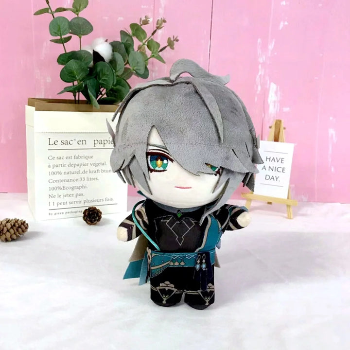 Genshin Impact Plush Dolls Wriothesley Furina Lyney Kaveh Neuvillette Kinich Citlali Kazuha Albedo Tighnari Anime Stuffed Toys
