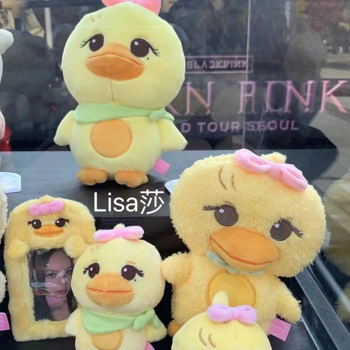 Kpop Pink Soft Plush Cute Yellow Duck Plush Toy Children Birthday Gifts