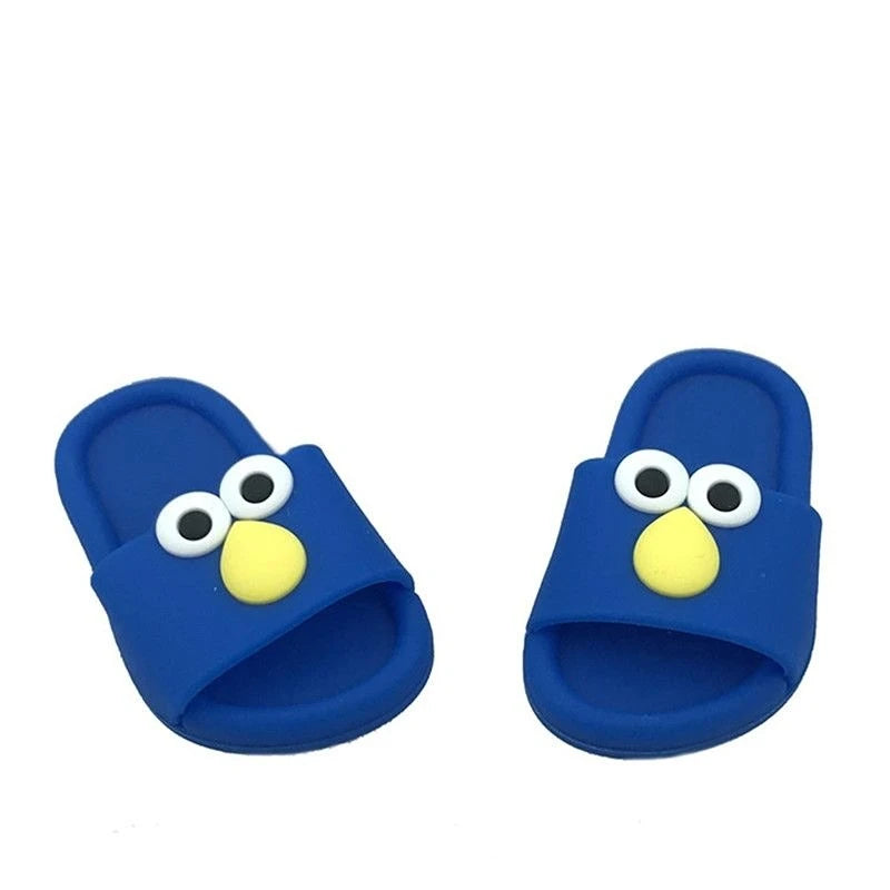 Cute Shark Slippers Doll Shoes Plastic Doll Shoes Suit for Ob11,P9,OB22, Blyth, BJD12, 1/6BJD, YOSD Doll Accessories for Girls