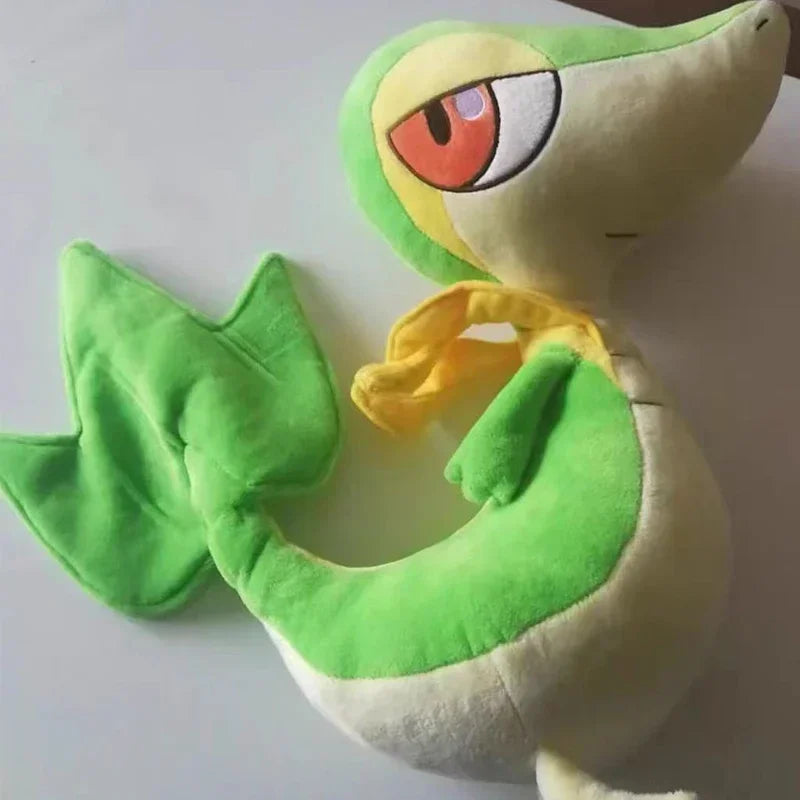 40cm Pokemon Snivy Plush Toys Anime Doll Cute Ornament Pokémon Cartoon Stuffed Plushie Pillow Gift for Children Christmas