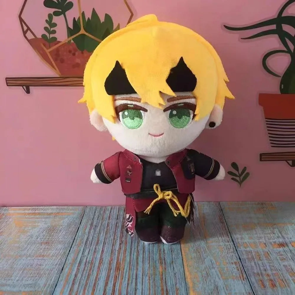 Genshin Impact Anime Plush Dolls Scaramouche Klee Yoimiya YunJin Bennett Lisa Tartaglia Lumine Cartoon Figure Stuffed Toys
