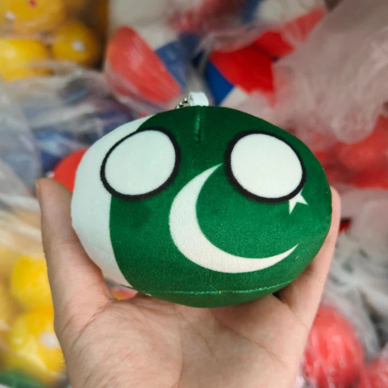 70 Styles 10cm Country Ball Plush Toys Polandball Pendant Country Countryball Stuffed Doll Christmas Gifts for Kids