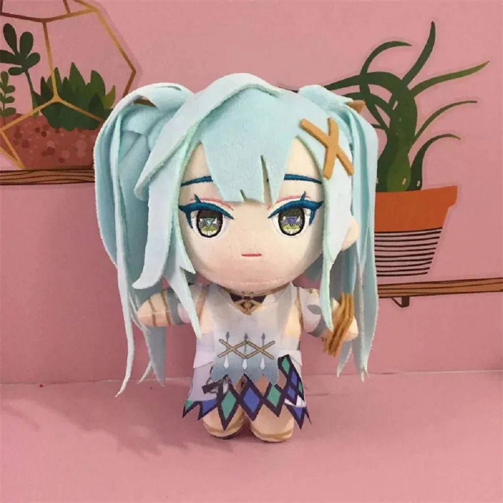 Genshin Impact Anime Plush Dolls Scaramouche Klee Yoimiya YunJin Bennett Lisa Tartaglia Lumine Cartoon Figure Stuffed Toys