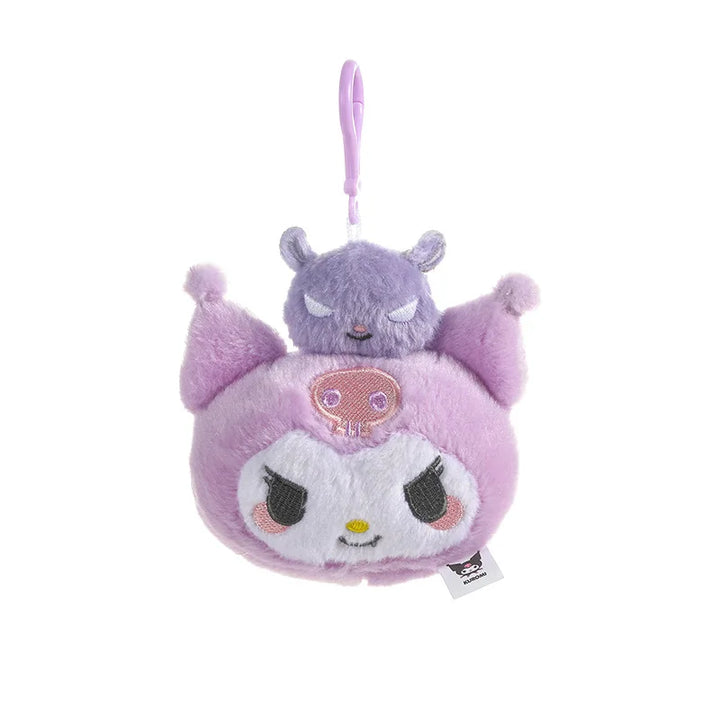 Kawaii Sanrio Kuromi My Sweet Piano Plush Toys Keychain Cartoon Marumofubiyori Backpack Pendant Cute Decorative Friends Gift