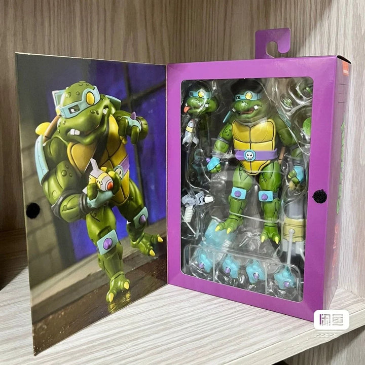 2024 Sdcc Neca Ultimate Slash Action Figure Teenage Mutant Ninja Turtles Original Anime Eastman Figure Collection Model Gift