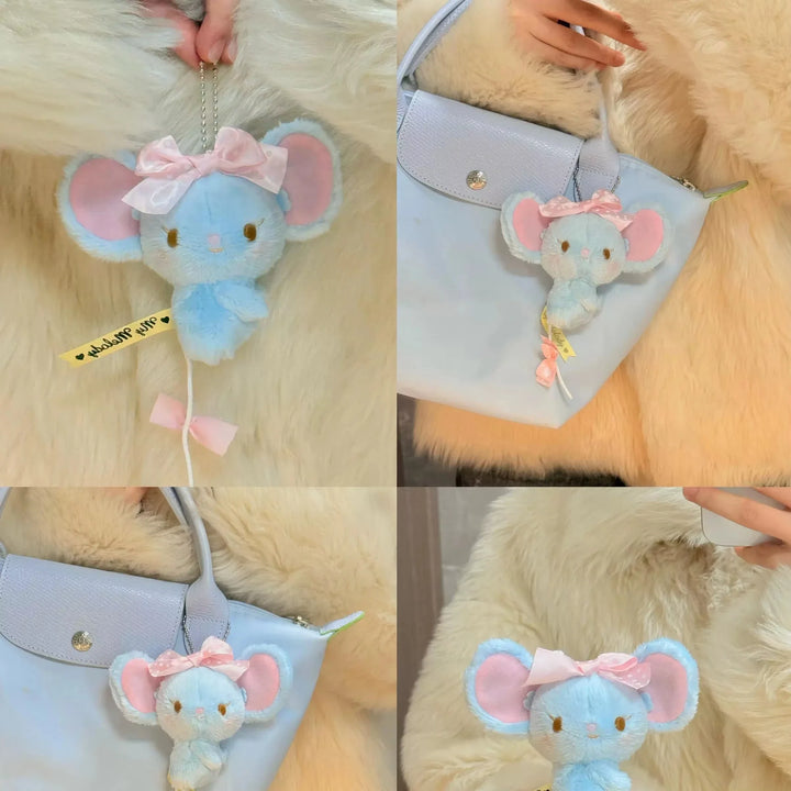 8cm My Melody Best Friend Flandre Mouse Plushie Licensed Keyring Cute Backpack Charm Gift for Anime Lovers Kids