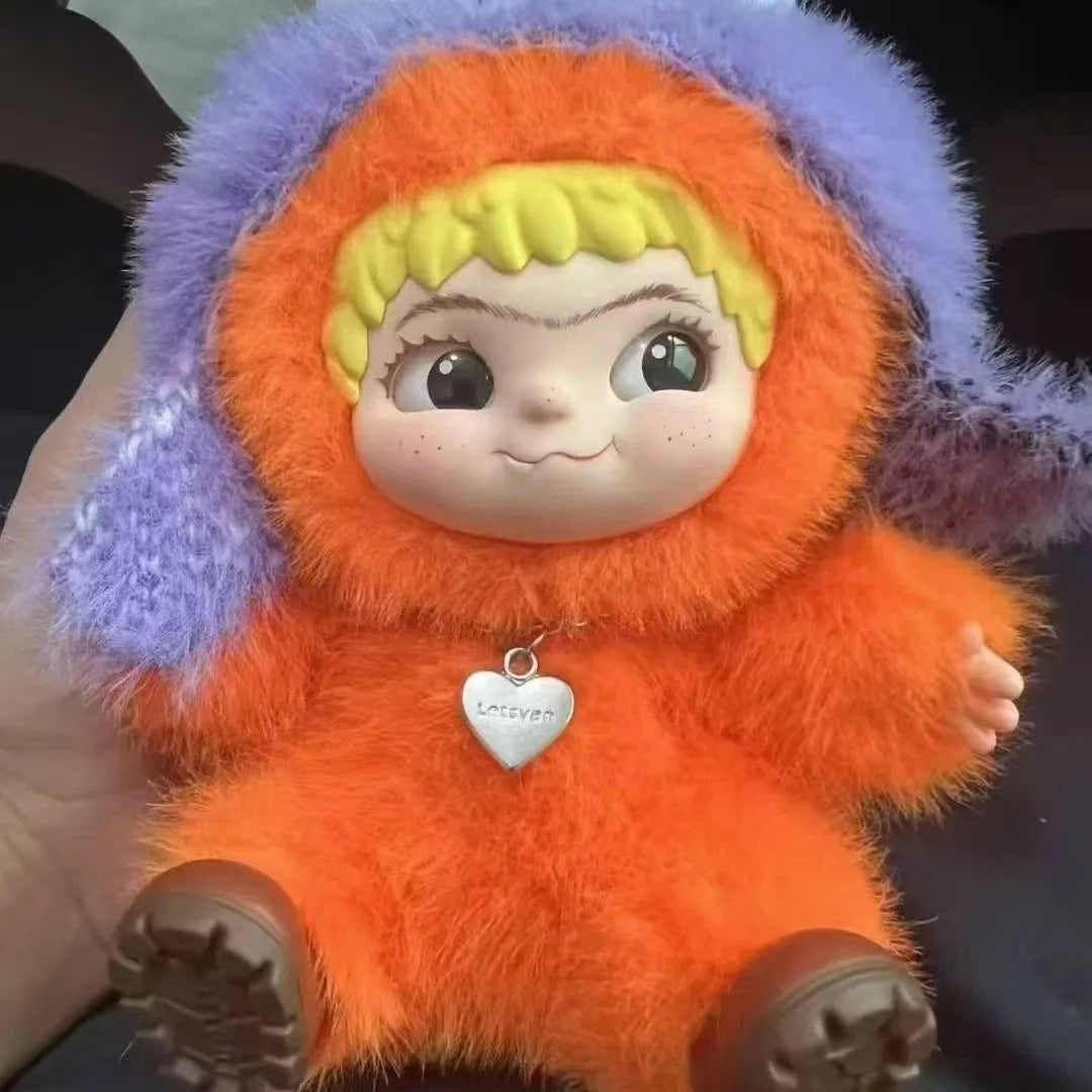 New WAKUKU Trendy Party Series Blind Box Handmade Plush Doll - Mystery Gift for Hair Fashion Lovers Vinyl Face Collectible Toy