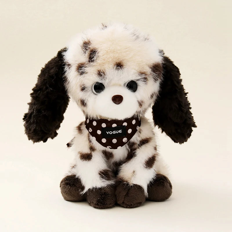 Kawaii 20cm Poodle Stuffed Farm Animal Scottish West Highland Puppy Plush Toys Dotted Dalmatian Dog Soft Dolls Cute Gift Friend
