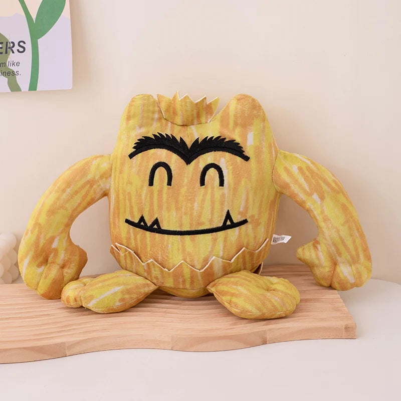 Cute Monster Plush Toy Stuffed Soft Emotion Monster Soft Doll Small Pendant Kids Toys Christmas Birthday Gift for Boy Girl