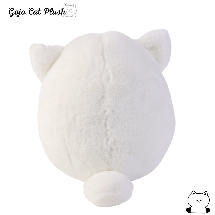 32cm Soft Gojo Cat Plush Pillow Hot Anime Sunglasses White Cat Plushies Toys Stuffed Animals Doll Home Decor Kids Birthday Gift