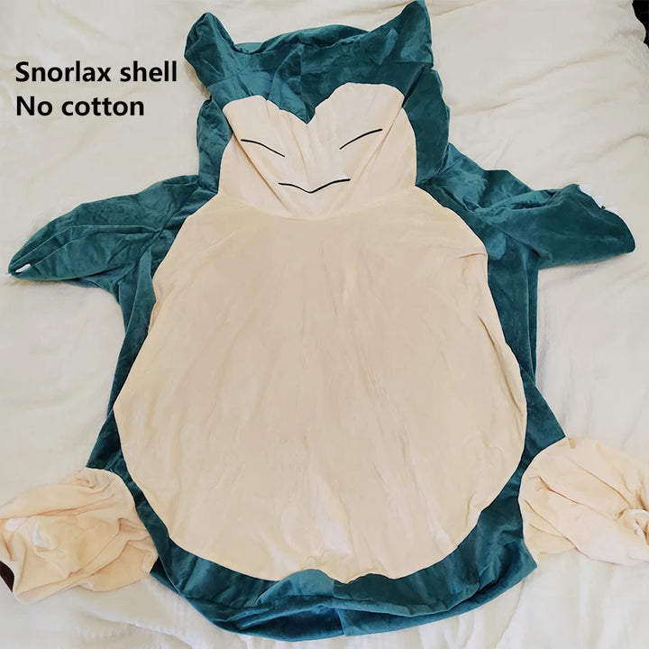 Huge Pokemon Snorlax Anime Plush Toys Big Pokémon Plushie Kawaii Sofa Semi-finished Leather Holster Pillow Gift for Children